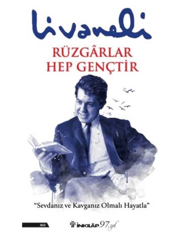 Rüzgarlar Hep Gençtir - Livaneli kitap kapağı