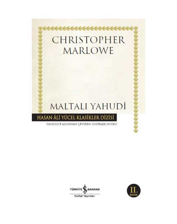 Maltalı Yahudi kitap kapağı
