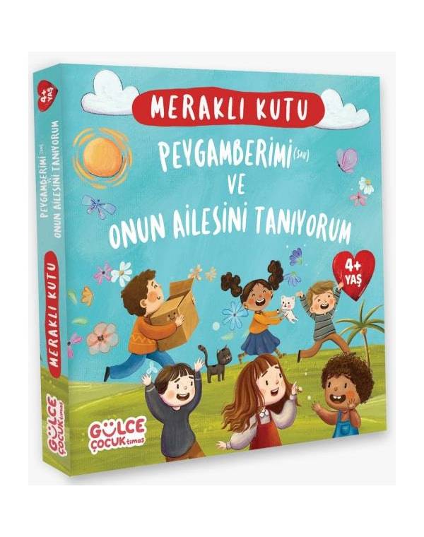 Meraklı Kutu - Peygamberimi (Sav) Ve Onun Ailesini Tanıyorum Seti (4 Kitap) kitap kapağı