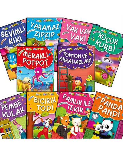 Mini Masallar -1 (10 Kitap) kitap kapağı