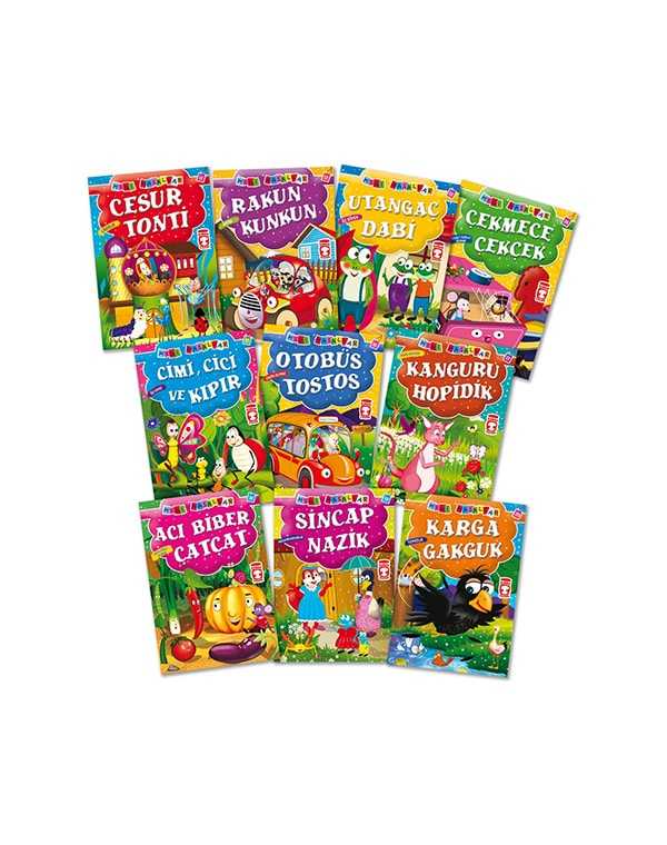 Mini Masallar-2 (10 Kitap Takım) kitap kapağı