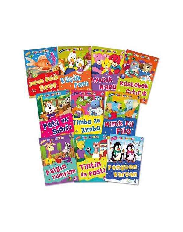 Mini Masallar-3 (10 Kitap) kitap kapağı