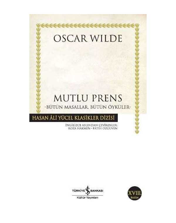 Mutlu Prens – Bütün Masallar, Bütün Öyküler kitap kapağı 