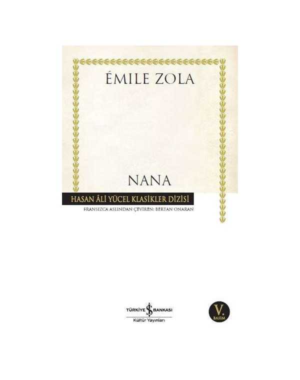 Nana kitap kapağı