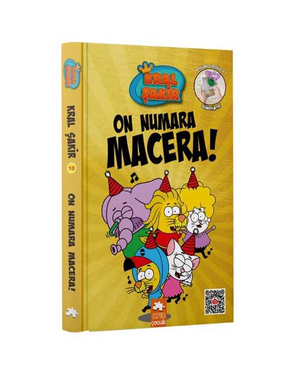 On Numara Macera - Kral Şakir kitap kapağı