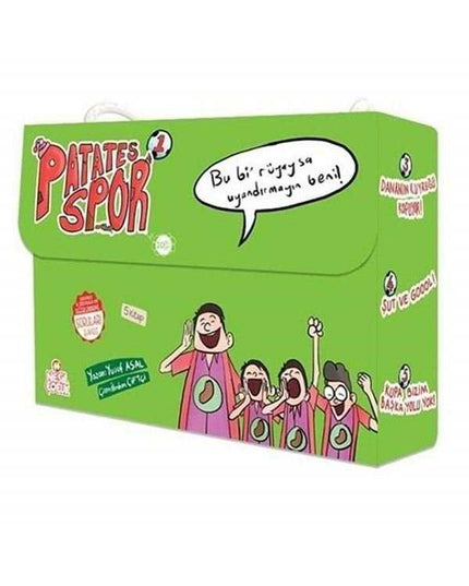Patates Spor 1 (5 Kitap Takım) kitap kapağı