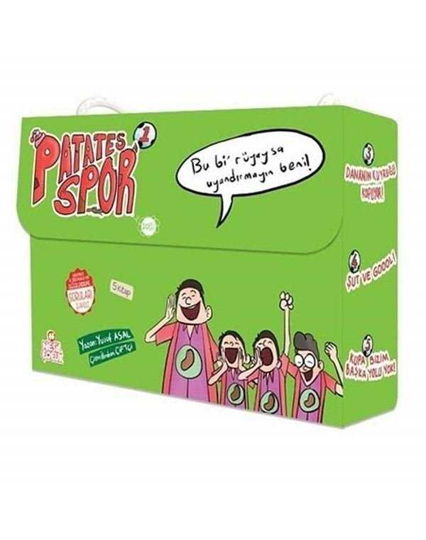 Patates Spor 1 (5 Kitap Takım) kitap kapağı