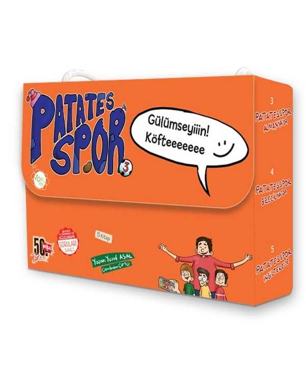 Patates Spor 3 (5 Kitap Takım) kitap kapağı