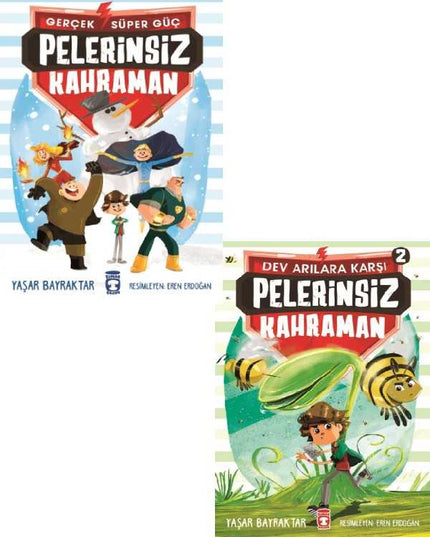 Pelerinsiz Kahraman Set 2 Kitap kitap kapağı
