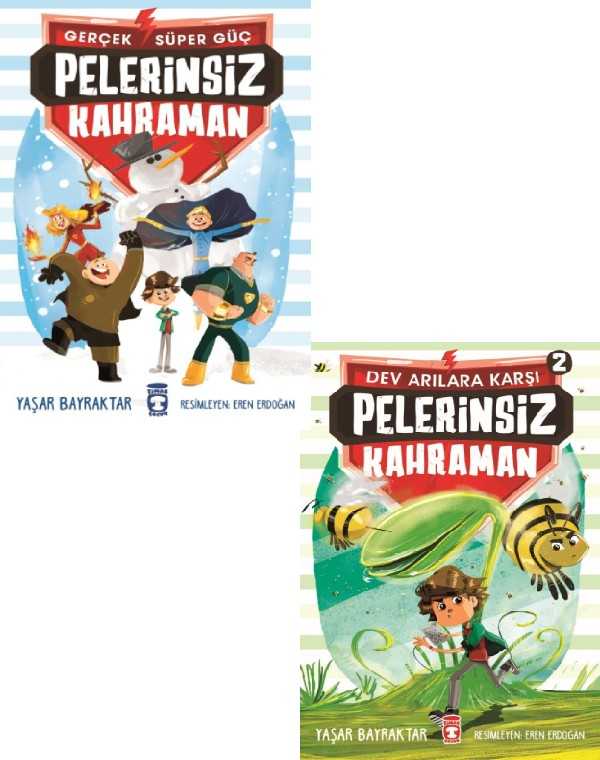 Pelerinsiz Kahraman Set 2 Kitap kitap kapağı