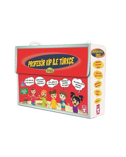 Profesör Kip İle Türkçe 1 Set – (5 Kitap) kitap kapağı