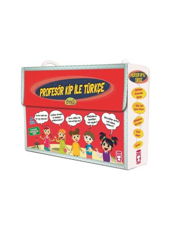 Profesör Kip İle Türkçe 1 Set – (5 Kitap) kitap kapağı