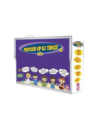 Profesör Kip İle Türkçe 2 Set – (5 Kitap) kitap kapağı