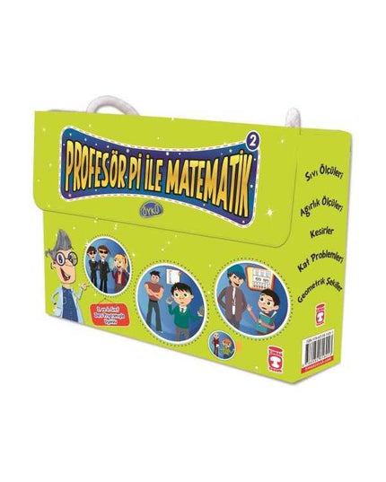 Profesör Pi İle Matematik 2. Set – (5 Kitap) kitap kapağı
