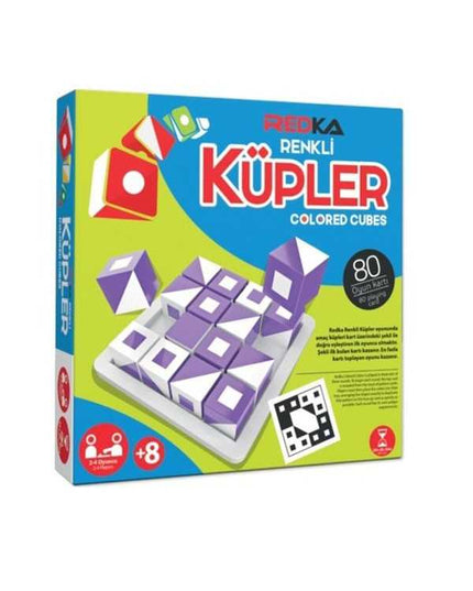 Redka Renkli Küpler Akıl Oyunu kitap kapağı