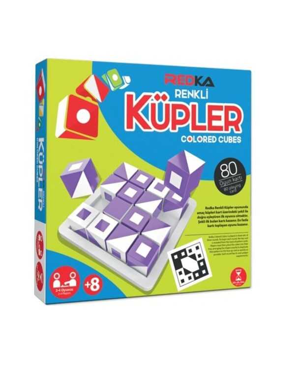 Redka Renkli Küpler Akıl Oyunu kitap kapağı