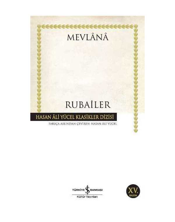 Rubailer kitap kapağı