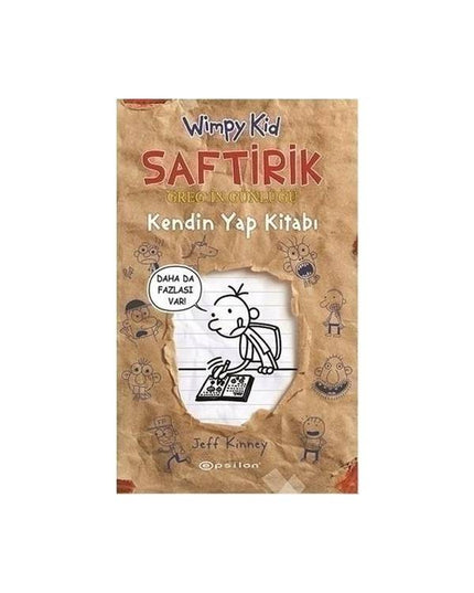 Saftirik Greg'in Günlüğü Kendin Yap Kitabı kitap kapağı