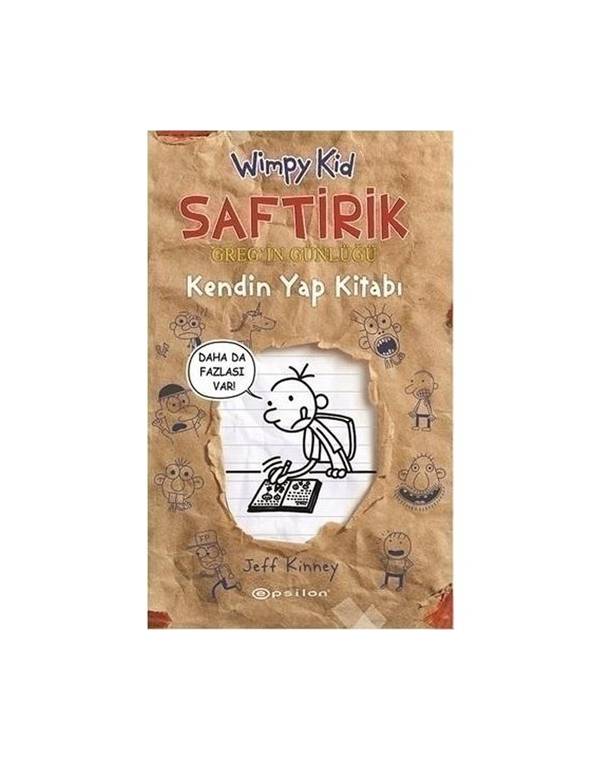 Saftirik Greg'in Günlüğü Kendin Yap Kitabı kitap kapağı