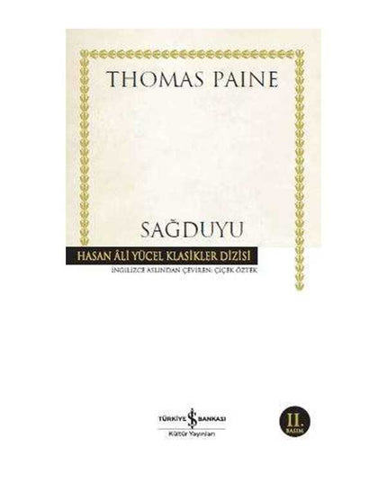 Sağduyu kitap kapağı