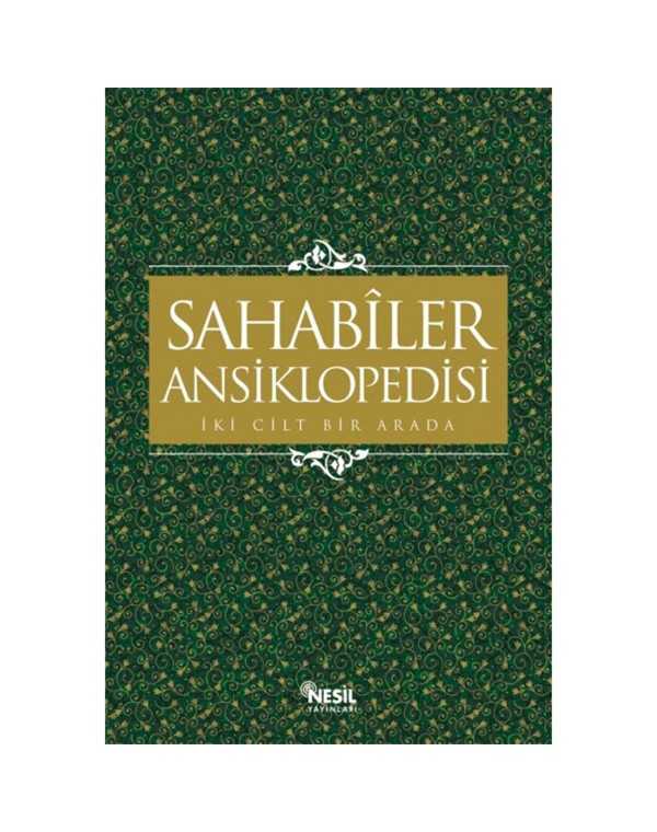 Sahabiler Ansiklopedisi kitap kapağı