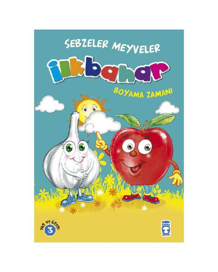 Boyama Zamanı kitap kapağı