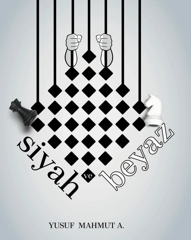 Siyah Beyaz kitap kapağı – Yusuf Mahmut A.