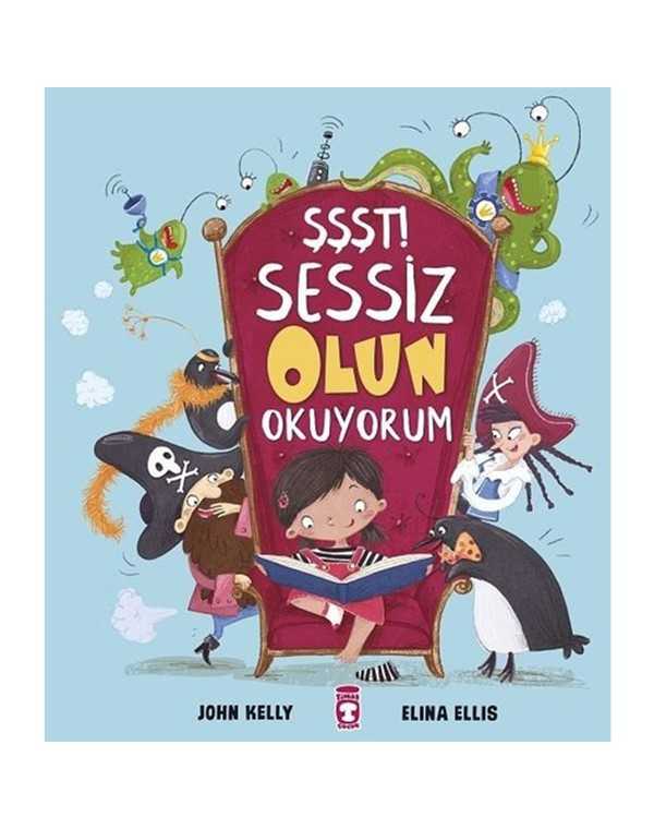 Şşşt! Sessiz Olun Okuyorum kitap kapağı