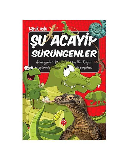 Şu Acayip Sürüngenler kitap kapağı