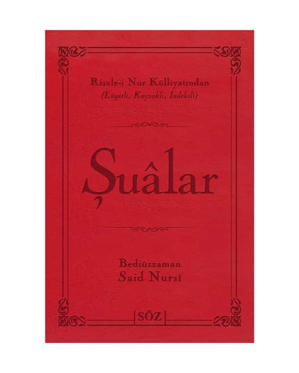 Şuâlar kitap kapağı