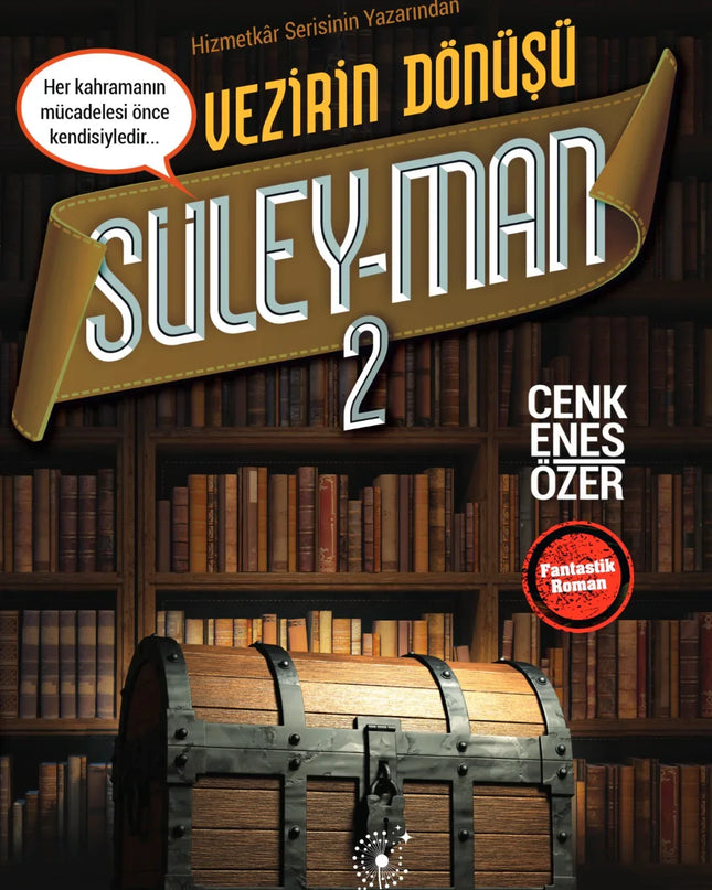 Süley-Man 2 - Vezirin Dönüşü kitap kapağı – Cenk Enes Özer