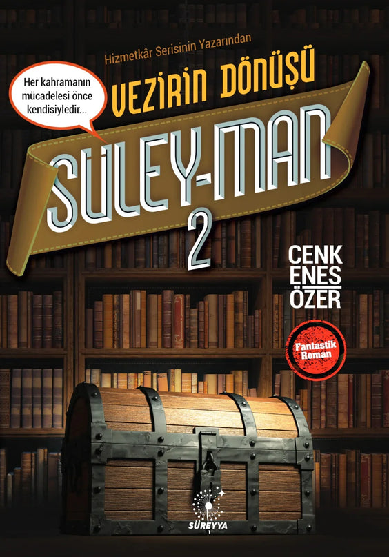 Süley-Man 2 - Vezirin Dönüşü kitap kapağı – Cenk Enes Özer