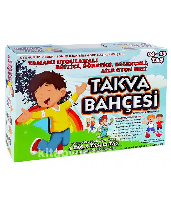Takva Bahçesi Oyun Seti kitap kapağı