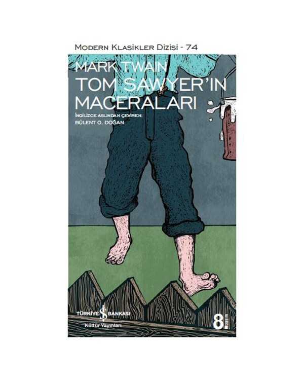 Tom Sawyer'in Maceraları kitap kapağı