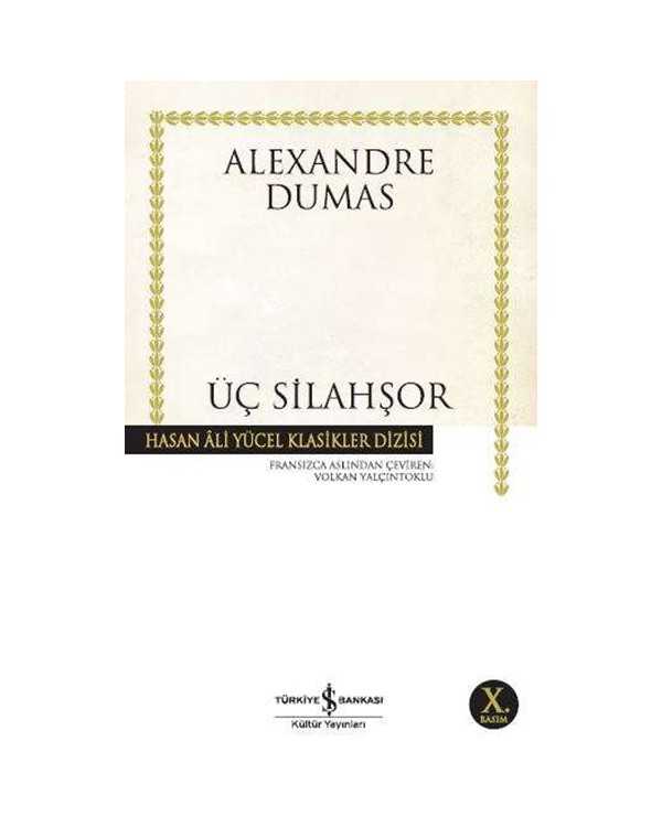 Üç Silahşör kitap kapağı