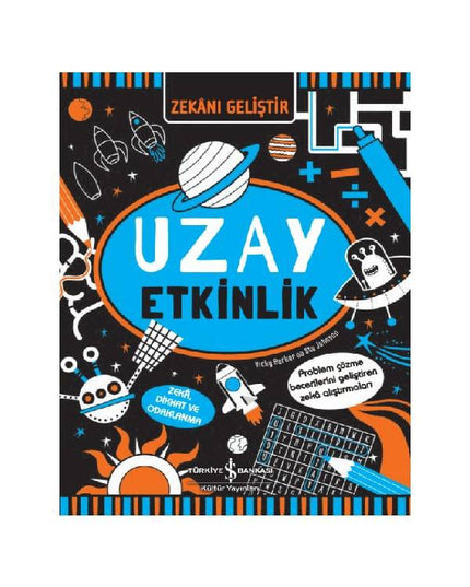 Zekânı Geliştir – Uzay Etkinlik kitap kapağı