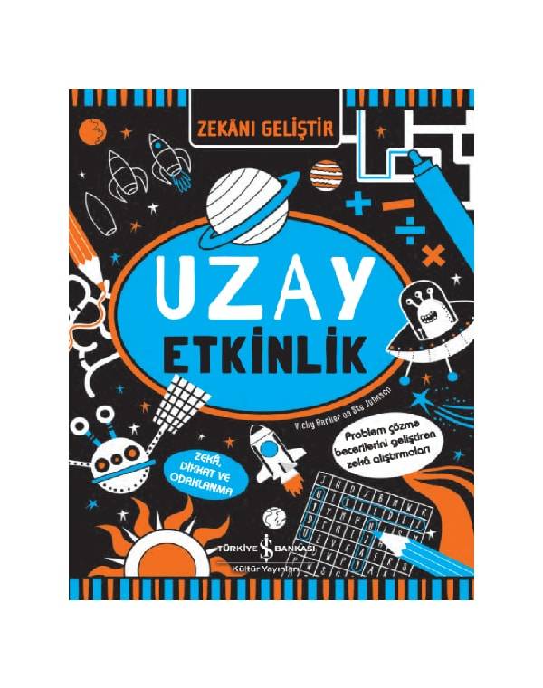 Zekânı Geliştir – Uzay Etkinlik kitap kapağı