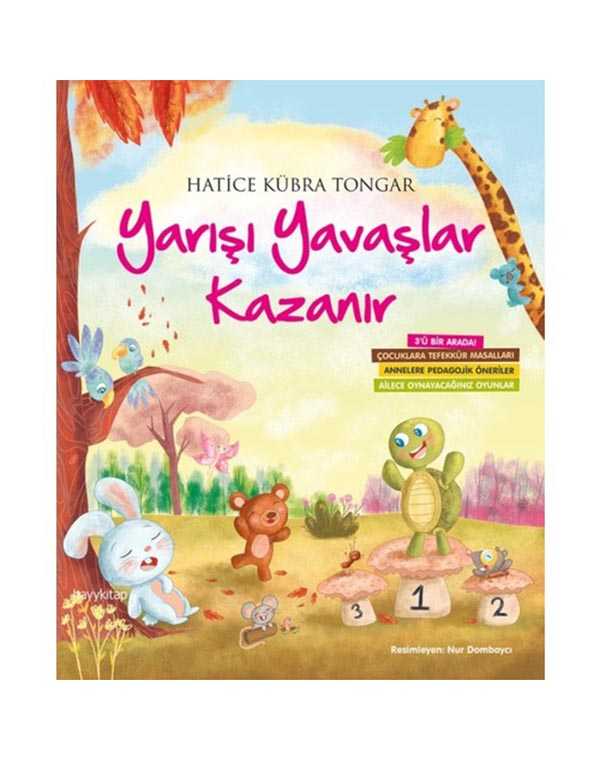 Yarışı Yavaşlar Kazanır kitap kapağı