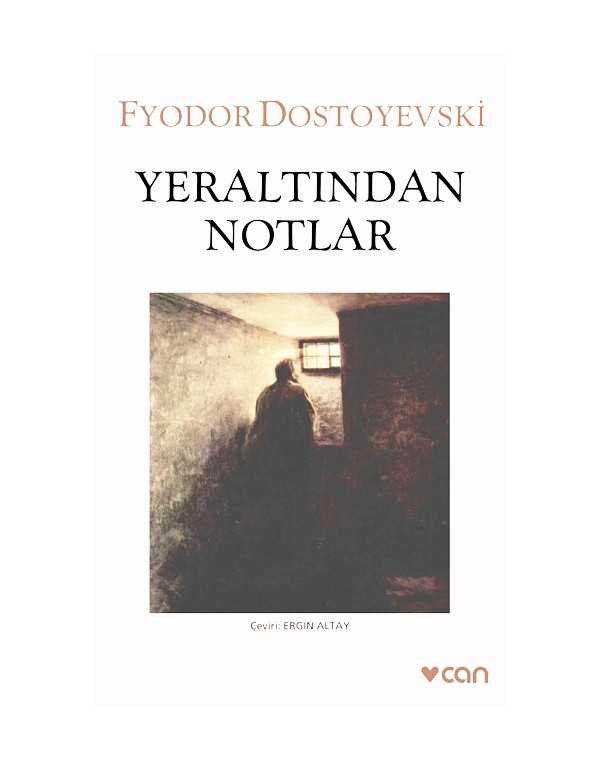 Yeraltından Notlar kitap kapağı