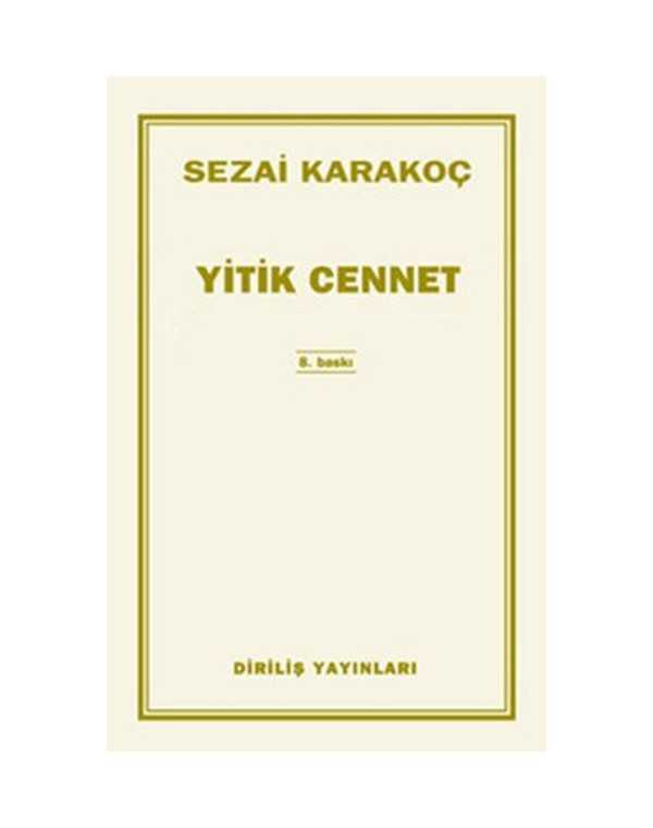 Yitik Cennet kitap kapağı