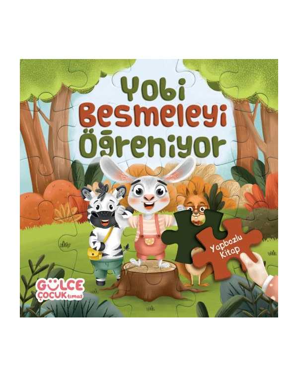 Yobi Besmeleyi Öğreniyor / Yapbozlu Kitap kitap kapağı