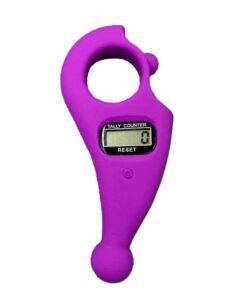 Dijital Boncuklu Tesbih Zikirmatik Mor