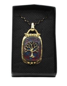 Hayat Ağacı El İşi Otantik cevşen Kolye