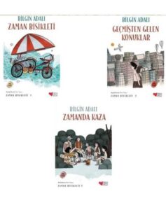 Bilgin Adalı Zaman Bisikleti Seti - 3 Kitap