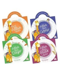 Zufi ile Allah'ın İsimlerini Öğreniyorum Seti 2 - 4 Kitap Takım