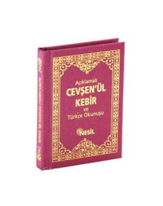 Cevşen'ül Kebir Ve Türkçe Okunuşu( cep boy )