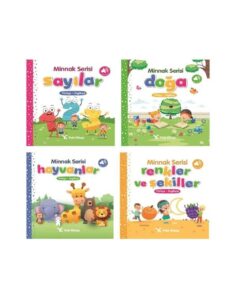 Minnak Serisi - Türkçe İngilizce 4 Kitap Set