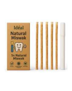 Natuurlijke Miswak - Eco Friendly Siwak Tandenborstels - 100% Organic - 5 Stuks + 1 Hygienisch Bewaardoosje