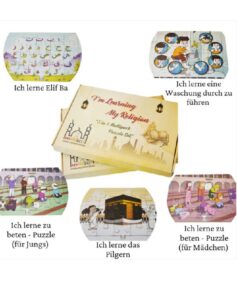 Dinimi Ögreniyorum 5'li Puzzle Seti