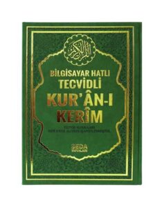 Bilgisayar Hatlı Tecvidli Cami Boy kuran